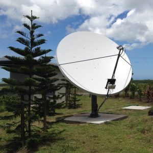 Broadcasting of the channel NCTV via satellite